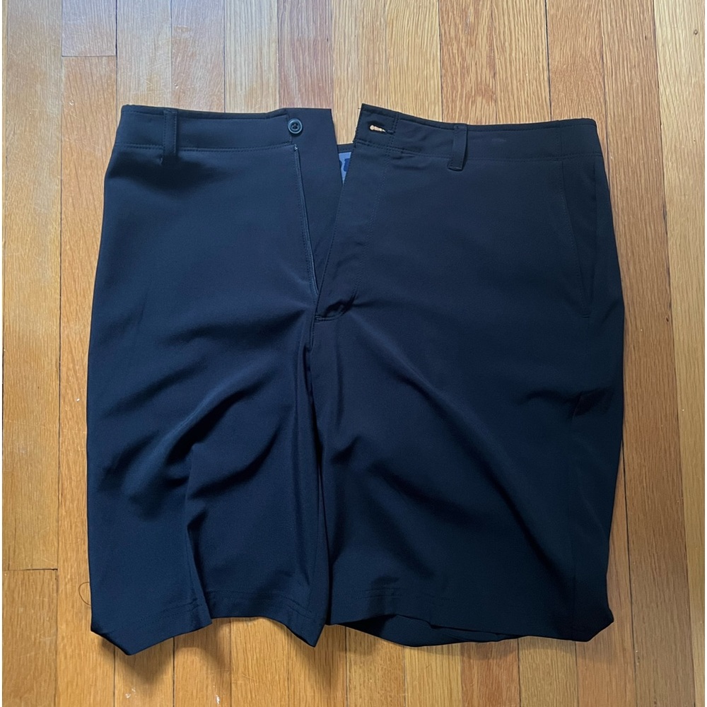 PGA Tour Men’s Athletic Shorts (Navy Blue, W36)